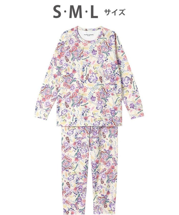 【ツモリチサト スリープ/tsumori chisato SLEEP】のツモリチサト パジャマ 長袖 長ズボン 綿100%(本体) あったか レディース UDW457 /ワコール インテリア・キッズ・メンズ・レディースファッション・服の通販 founy(ファニー) https://founy.com/ ファッション Fashion レディースファッション Fashion for Women トップス・カットソー Cut & Sew Tops アンティーク Antique-Inspired スリーブ Sleeve, Long Sleeve / Short Sleeve 長袖 Long Sleeve, Full Sleeve パジャマ Pajamas, Sleepwear ボトム Bottoms, Lower Wear ホリデーシーズン Holiday Season |ID: prp329100004628624 ipo3291000000033276207