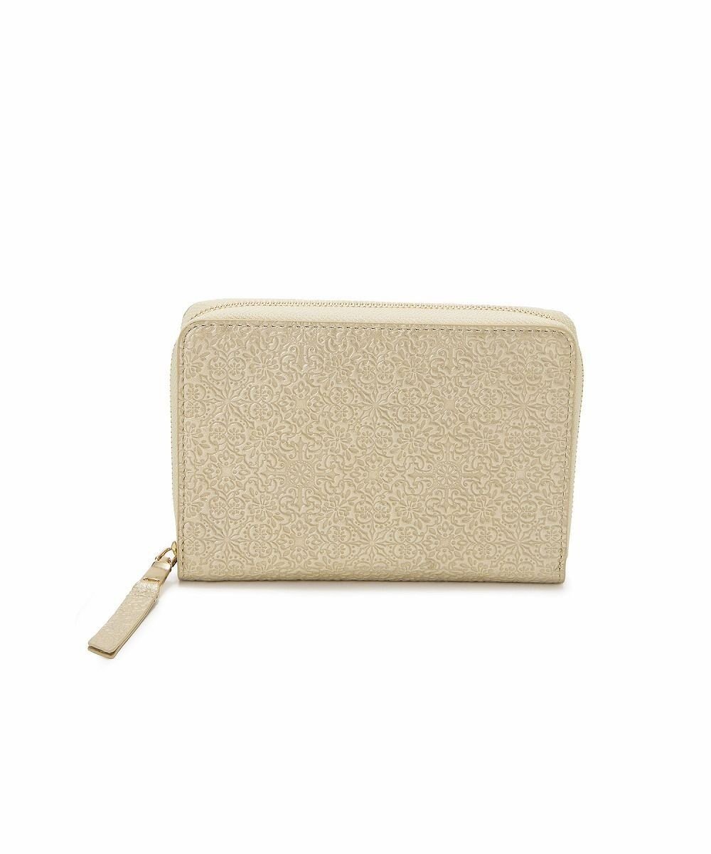 【トプカピ/TOPKAPI】の【TREASURE TOPKAPI】オリジナル エンボスレザー ラウンド パスポート ケース / 財布 インテリア・キッズ・メンズ・レディースファッション・服の通販 founy(ファニー) 　ファッション　Fashion　レディースファッション　Fashion for Women　ミニ財布・二つ折り財布　Wallets & Card Cases　エレガント 上品　Elegant　シルバー　Silver, Metallic Silver　財布　Wallet, Purse　ボックス　Boxy, Box Shape　ポケット　Pocket, Pocket Detail　ラウンド　Round, Round Neck　再入荷　Restock / Back in Stock　旅行　Travel　シャンパン|ID: prp329100004628626 ipo3291000000033276240