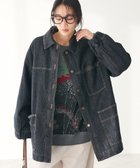 【クラフトスタンダードブティック/CRAFT STANDARD BOUTIQUE】のデニム裏キルトコート Black|ID: prp329100004628628 ipo3291000000033276341