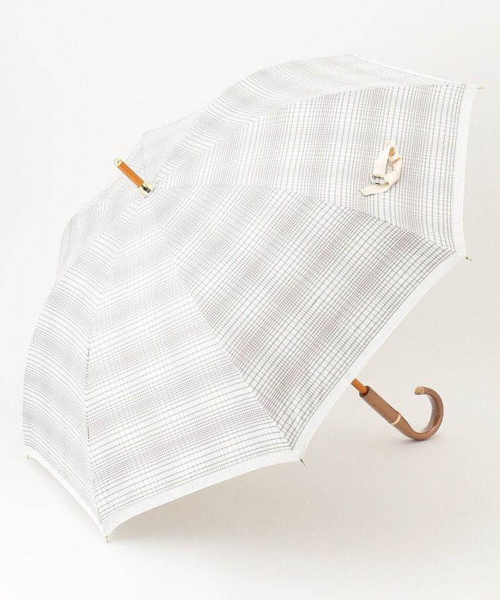 【ムーンバット/MOONBAT】のGRACY(グレイシー) 晴雨兼用日傘 長傘 T/C Neo classic check インテリア・キッズ・メンズ・レディースファッション・服の通販 founy(ファニー) https://founy.com/ ファッション Fashion レディースファッション Fashion for Women レイングッズ・傘・晴雨兼用傘 Umbrellas & Rain Gear おすすめ Recommended / Our Picks ベーシック Basic, Essential 傘 Umbrella, Parasol 日傘 Parasol, UV Umbrella |ID: prp329100004628636 ipo3291000000033276555