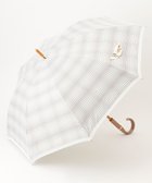 【ムーンバット/MOONBAT】のGRACY(グレイシー) 晴雨兼用日傘 長傘 T/C Neo classic check オフホワイト|ID: prp329100004628636 ipo3291000000033276557