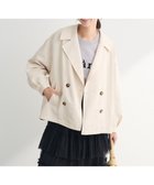 【グリーンパークス/Green Parks】の撥水加工 ショート丈トレンチコート Light Beige|ID: prp329100004628669 ipo3291000000033277135