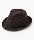 【ジョセフ アブード/JOSEPH ABBOUD / MEN】の【ナチュラルな風合い】ラフィアメランジハット ダークブラウン系|ID: prp329100004629414 ipo3291000000033286597
