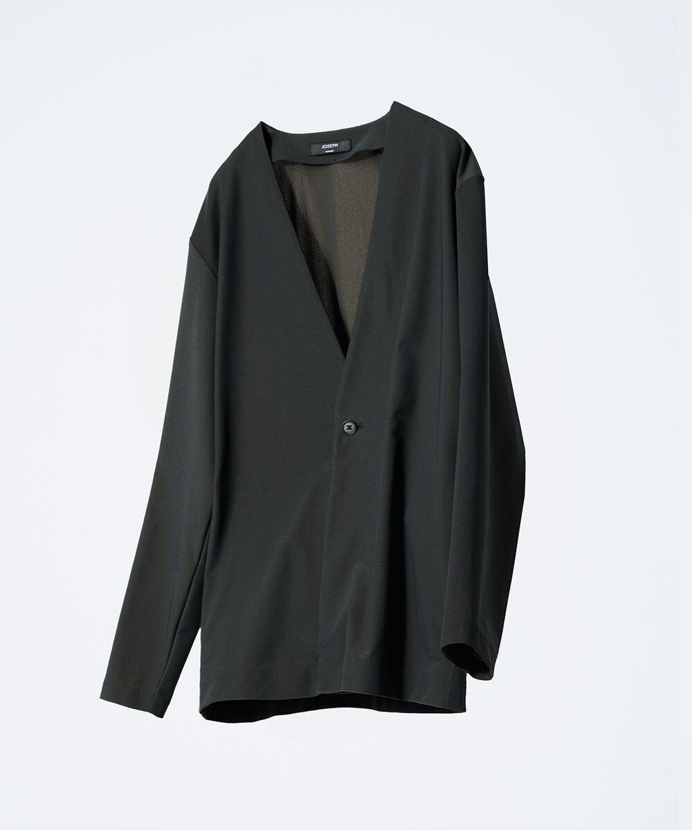 【ジョゼフ オム/JOSEPH HOMME / MEN】の新素材【抜群の通気性/360度ストレッチ】エアトールストレッチ カーディガン インテリア・キッズ・メンズ・レディースファッション・服の通販 founy(ファニー) 　ファッション　Fashion　メンズファッション　Fashion for Men　トップス・カットソー　Cut & Sew Tops　カーディガン / 羽織り　Cardigans　カーディガン　Cardigan, Knitwear　シンプル　Simple, Minimal　ストレッチ　Stretch, Stretchy Fabric　メッシュ　Mesh, Net Fabric　リラックス　Relax, Relaxed Fit　夏　Summer　春　Spring　S/S・春夏　SS, Spring/Summer, Warm Season　グレー系|ID: prp329100004629415 ipo3291000000034656763