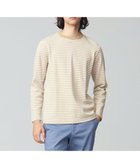 【ジェイ プレス/J.PRESS / MEN】のソフトWフェイス ボーダーロングTシャツ ベージュ系7|ID: prp329100004629417 ipo3291000000033286654
