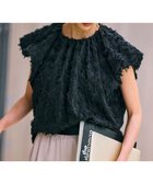 【ベイジ,/BEIGE,】の【VERY NaVY 6月号掲載】 FRANCETTE / ジャガードトップス Black|ID: prp329100004629887 ipo3291000000033296147