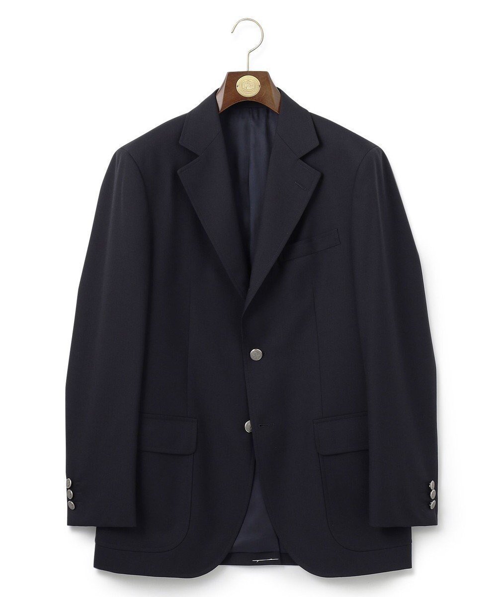 【ジェイ プレス/J.PRESS / MEN】の【定番】クリアサージ 3Bブレザー / 総裏 インテリア・キッズ・メンズ・レディースファッション・服の通販 founy(ファニー) 　ファッション　Fashion　メンズファッション　Fashion for Men　アウター　Men's Coats Outerwear　テーラードジャケット　Tailored Jackets & Blazers　エレガント 上品　Elegant　キャップ　Cap, Baseball Cap　ジャケット　Jacket, Outerwear　定番　Standard, Basic Item　A/W・秋冬　Autumn/Winter　再入荷　Restock / Back in Stock　ネイビー系|ID: prp329100004630210 ipo3291000000033300259