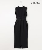 【23区/NIJYUSANKU】の【エステータ】ウールリネン コンビネゾン 人気、トレンドファッション・服の通販 founy(ファニー) ファッション Fashion レディースファッション Fashion for Women ワンピース Dresses オールインワン・ワンピース Dresses and Jumpsuits サロペット&オールインワン Dungarees & Jumpsuit Styles コンビネゾン Jumpsuit, All-in-One 雑誌 Magazine, Fashion Magazine タンブラー Tumbler, Travel Mug ツイル Twist, Twisted Detail モダン Modern, Contemporary リネン Linen, Linen Fabric S/S・春夏 SS, Spring/Summer, Warm Season 夏 Summer thumbnail ブラック系|ID: prp329100004630216 ipo3291000000033396206