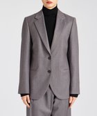 【ポール スミス/Paul Smith】のウールフランネル ジャケット チャコールグレー|ID: prp329100004630217 ipo3291000000033590802