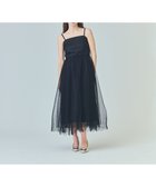 【グレース コンチネンタル/GRACE CONTINENTAL】のチュールプリーツコンビワンピース ブラック|ID: prp329100004630221 ipo3291000000033300563