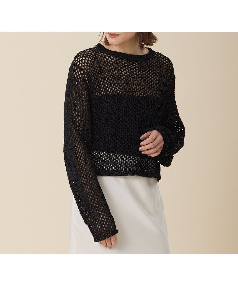 【ベイジ,/BEIGE,】の【Precious 6月号掲載】GASPARD / メッシュニット インテリア・キッズ・メンズ・レディースファッション・服の通販 founy(ファニー) 雑誌掲載アイテム Magazine Picks & Fashion Features ファッション雑誌 Fashion Magazines プレシャス Precious ファッション Fashion レディースファッション Fashion for Women トップス・カットソー Cut & Sew Tops ニット Knit Tops & Sweaters インナー Innerwear 春 Spring キャミソール Camisole, Spaghetti Strap Top クロップド Cropped, Short Length シンプル Simple, Minimal セーター Sweater, Knitwear 雑誌 Magazine, Fashion Magazine タンク Tank Top, Sleeveless Top 長袖 Long Sleeve, Full Sleeve プリント Print, Printed Pattern メッシュ Mesh, Net Fabric 6月号 June Issue, Jun. Edition S/S・春夏 SS, Spring/Summer, Warm Season おすすめ Recommended / Our Picks 夏 Summer Black|ID: prp329100004630240 ipo3291000000034274699