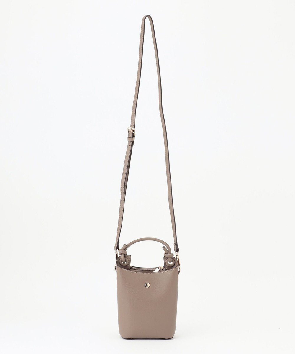 【ラ バガジェリー/LA BAGAGERIE】の【maison vert】 【多収納】ノットデザインポシェット インテリア・キッズ・メンズ・レディースファッション・服の通販 founy(ファニー) 　ファッション　Fashion　レディースファッション　Fashion for Women　おすすめ　Recommended / Our Picks　コンパクト　Compact, Small Size　ハンカチ　Handkerchief, Hanky　ポケット　Pocket, Pocket Detail　ポシェット　Pochette, Mini Bag　マグネット　Magnet, Magnetic Closure　リップ　Lip, Lip Motif　再入荷　Restock / Back in Stock　財布　Wallet, Purse　グレー|ID: prp329100004630293 ipo3291000000033302589