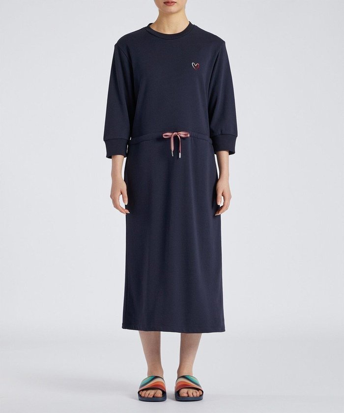 【ポール スミス/Paul Smith】のスワールハート カットソーワンピース インテリア・キッズ・メンズ・レディースファッション・服の通販 founy(ファニー) https://founy.com/ ファッション Fashion レディースファッション Fashion for Women ワンピース Dresses おすすめ Recommended / Our Picks カラフル Colorful Design ストライプ Stripe, Striped Pattern セットアップ Set-Up, Coordinated Outfit パジャマ Pajamas, Sleepwear |ID: prp329100004630331 ipo3291000000033303356