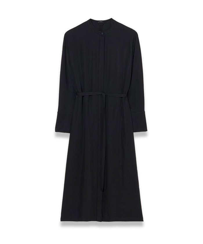 【ジョゼフ/JOSEPH】のドレーピーキャディー シャツワンピース インテリア・キッズ・メンズ・レディースファッション・服の通販 founy(ファニー) https://founy.com/ ファッション Fashion レディースファッション Fashion for Women ワンピース Dresses シャツワンピース / 1枚で着映えコーデ Shirt Dresses ドレープ Drape, Draping Fabric A/W・秋冬 Autumn/Winter |ID: prp329100004630334 ipo3291000000033303378