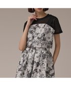 【グレース コンチネンタル/GRACE CONTINENTAL】のアンティークフラワーベアトップ ブラック|ID: prp329100004630353 ipo3291000000035710395