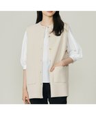 【自由区/JIYU-KU】の【カタログ掲載】ループボンディングニット ベスト ベージュ|ID: prp329100004630357 ipo3291000000035568922