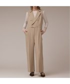 【グレース コンチネンタル/GRACE CONTINENTAL】のツイードテーラーサロペット ベージュ|ID: prp329100004630375 ipo3291000000033303723