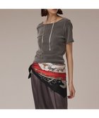 【グレース コンチネンタル/GRACE CONTINENTAL】のホースプリントスカーフ ブラック|ID: prp329100004630380 ipo3291000000033303755
