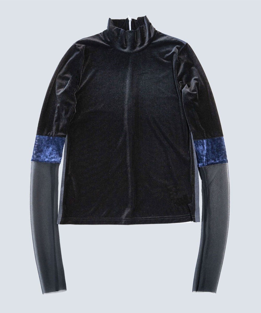 【コキュウ/COQ】の【洗濯可能・360°ストレッチ】FROST 人気、トレンドファッション・服の通販 founy(ファニー) 　ファッション　Fashion　レディースファッション　Fashion for Women　トップス・カットソー　Cut & Sew Tops　シャツ・ブラウス・オフィスカジュアル　Elegant Blouses & Button-Ups　ロングTシャツ・Tシャツ　Longline T-Shirts & Tees　カットソー・ベーシックTシャツ　Cut-and-Sewn Tops / Stretch Tees & Basics　インナー　Innerwear　洗える　Machine Washable　カットソー　Cut and Sewn Top　コレクション　Collection, Seasonal Line　シアー　Sheer, See-Through　ストレッチ　Stretch, Stretchy Fabric　タートル　Turtleneck, Turtle Collar　バランス　Balance, Style Balance　パッチワーク　Patchwork, Mixed Fabric　フィット　Fit, Slim Fit　ブライト　Bright, Shiny　ブロック　Block, Solid Block Pattern　ベロア　Velour, Soft Velvet　A/W・秋冬　Autumn/Winter　S/S・春夏　SS, Spring/Summer, Warm Season　犬　Dog　夏　Summer　 other-1|ID: prp329100004630395 ipo3291000000033303855