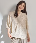【エニー/ANY】のドルマンスキッパードットブラウス 人気、トレンドファッション・服の通販 founy(ファニー) ファッション Fashion レディースファッション Fashion for Women トップス・カットソー Cut & Sew Tops シャツ・ブラウス・オフィスカジュアル Elegant Blouses & Button-Ups ジョーゼット Georgette, Semi-Sheer Fabric スキッパー Skipper, Open Collar スリーブ Sleeve, Long Sleeve / Short Sleeve デニム Denim, Jeans Material ドット Polka Dot, Dot Pattern バランス Balance, Style Balance ボトム Bottoms, Lower Wear エレガント 上品 Elegant 夏 Summer 春 Spring S/S・春夏 SS, Spring/Summer, Warm Season 楽ちん Easy Fit, Comfortable 洗える Machine Washable ビジネス 仕事 通勤 Business / Work / Commuting thumbnail エクリュ系|ID: prp329100004630403 ipo3291000000033303928