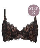 【ブラデリス ニューヨーク/BRADELIS New York】の【BRADELIS New York / 育乳STEP3 持ち上げる】ヴィオラステップ3ブラ24S1 ブラック|ID: prp329100004630508 ipo3291000000033687748