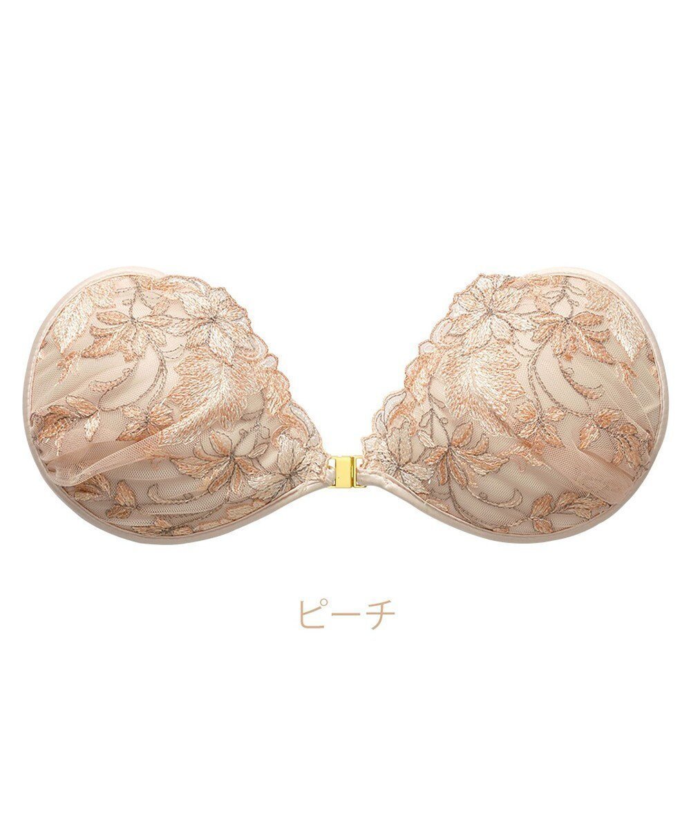 【ブラデリス ニューヨーク/BRADELIS New York】の【NuBra / ナチュラルタイプ】ヌーブラ・エアーライト フローラ インテリア・キッズ・メンズ・レディースファッション・服の通販 founy(ファニー) 　ファッション　Fashion　レディースファッション　Fashion for Women　アンダー　Underwear Essentials　オイル　Body Oil　キャミソール　Camisole, Spaghetti Strap Top　コレクション　Collection, Seasonal Line　軽量　Lightweight, Ultra Light　ショルダー　Shoulder, Shoulder Strap　ショーツ　Shorts, Short Pants　シリコン　Silicone, Silicone Material　タオル　Towel, Bath Towel　ドレス　Dress, One-Piece　人気　Popular, Best Seller　パイピング　Piping, Trim Design　ピーチ　Peach, Soft Touch　フィット　Fit, Slim Fit　フォルム　Silhouette, Form　ブラジャー　Bra, Lingerie　レース　Lace, Lace Fabric　ローズ　Rose, Rose Motif　A/W・秋冬　Autumn/Winter　再入荷　Restock / Back in Stock　おすすめ　Recommended / Our Picks　結婚式　Wedding　ピーチ|ID: prp329100004630587 ipo3291000000033308797