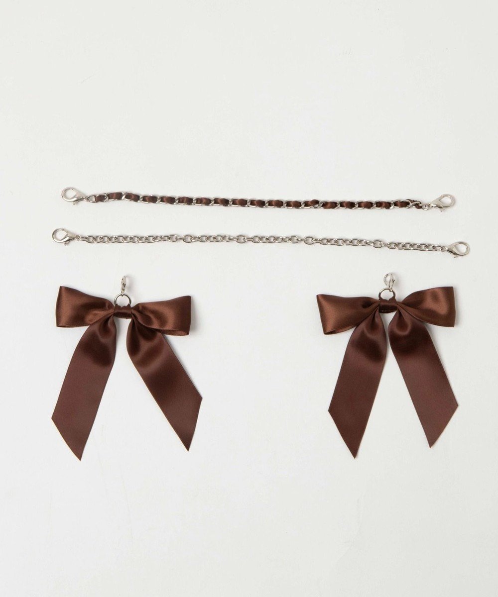 【ウィゴー/WEGO】の【痛バ&推し活グッズ】ときめきDIYチェーンセットS インテリア・キッズ・メンズ・レディースファッション・服の通販 founy(ファニー) 　ファッション　Fashion　レディースファッション　Fashion for Women　2023年　2023　2023-2024秋冬・A/W　Autumn/Winter 2023–24 AW23–24　2024年　2024　2024春夏・S/S　Spring/Summer 2024 SS24　アクセサリー　Fashion Accessories　キルティング　Quilted, Quilting　ショルダー　Shoulder, Shoulder Strap　シンプル　Simple, Minimal　スマホ　Smartphone, Mobile Device　チェーン　Chain, Chain Strap　チャーム　Charm, Pendant　プレーン　Plain, Simple　リボン　Ribbon, Bow　定番　Standard, Basic Item　ブラウン|ID: prp329100004630884 ipo3291000000034991496