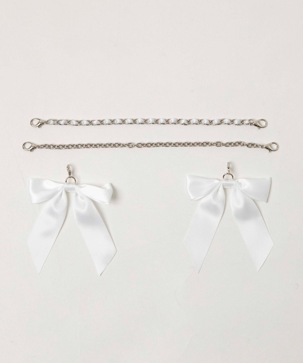 【ウィゴー/WEGO】の【痛バ&推し活グッズ】ときめきDIYチェーンセットS インテリア・キッズ・メンズ・レディースファッション・服の通販 founy(ファニー) 　ファッション　Fashion　レディースファッション　Fashion for Women　2023年　2023　2023-2024秋冬・A/W　Autumn/Winter 2023–24 AW23–24　2024年　2024　2024春夏・S/S　Spring/Summer 2024 SS24　アクセサリー　Fashion Accessories　キルティング　Quilted, Quilting　ショルダー　Shoulder, Shoulder Strap　シンプル　Simple, Minimal　スマホ　Smartphone, Mobile Device　チェーン　Chain, Chain Strap　チャーム　Charm, Pendant　プレーン　Plain, Simple　リボン　Ribbon, Bow　定番　Standard, Basic Item　ホワイト|ID: prp329100004630884 ipo3291000000034991503