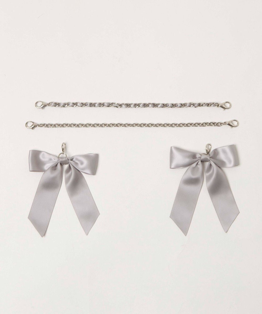 【ウィゴー/WEGO】の【痛バ&推し活グッズ】ときめきDIYチェーンセットS インテリア・キッズ・メンズ・レディースファッション・服の通販 founy(ファニー) 　ファッション　Fashion　レディースファッション　Fashion for Women　2023年　2023　2023-2024秋冬・A/W　Autumn/Winter 2023–24 AW23–24　2024年　2024　2024春夏・S/S　Spring/Summer 2024 SS24　アクセサリー　Fashion Accessories　キルティング　Quilted, Quilting　ショルダー　Shoulder, Shoulder Strap　シンプル　Simple, Minimal　スマホ　Smartphone, Mobile Device　チェーン　Chain, Chain Strap　チャーム　Charm, Pendant　プレーン　Plain, Simple　リボン　Ribbon, Bow　定番　Standard, Basic Item　グレー|ID: prp329100004630884 ipo3291000000034991504