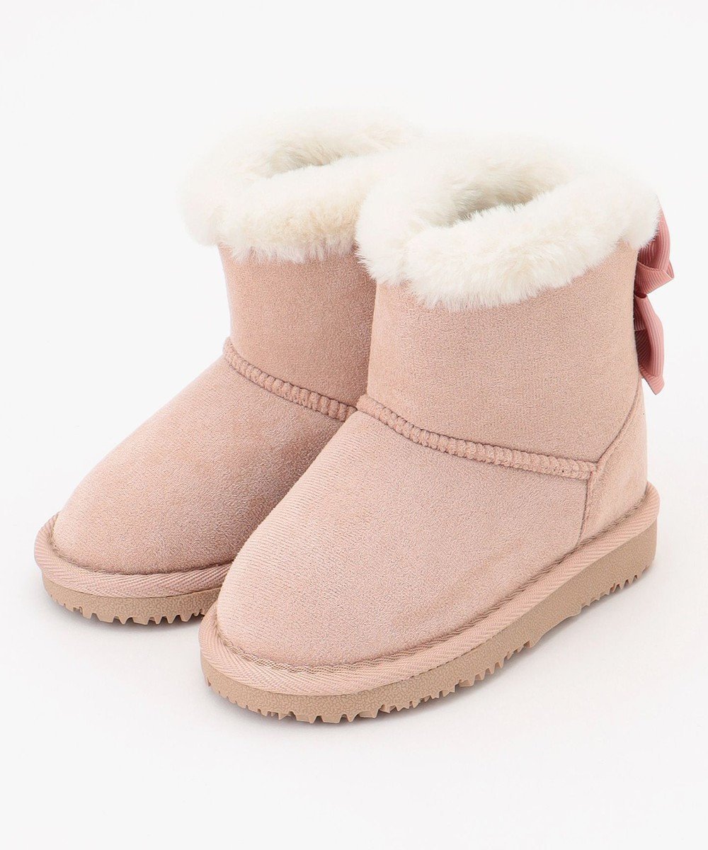 【エニィ/ANY / KIDS】のフェイクムートンリボンブーツ インテリア・キッズ・メンズ・レディースファッション・服の通販 founy(ファニー) ファッション Fashion キッズファッション Fashion for Kids スマホ Smartphone, Mobile Device スリット Slit, Slit Detail ダブル Double, Double-Breasted 人気 Popular, Best Seller フェイクムートン Faux Shearling, Faux Mouton リボン Ribbon, Bow 冬 Winter / This Winter A/W・秋冬 Autumn/Winter 再入荷 Restock / Back in Stock おすすめ Recommended / Our Picks ベージュ|ID: prp329100004630890 ipo3291000000034321923