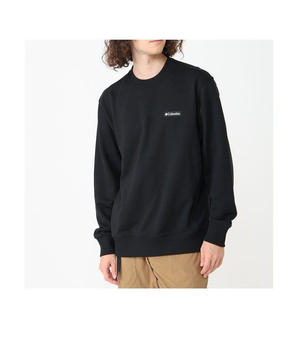 【コロンビア/Columbia / MEN】のColumbia/ マーブル キャニオン フレンチテリー クルー /コロンビア インテリア・キッズ・メンズ・レディースファッション・服の通販 founy(ファニー) 　ファッション　Fashion　メンズファッション　Fashion for Men　トップス・カットソー　Cut & Sew Tops　アウトドア　Outdoor Clothing　シンプル　Simple, Minimal　スウェット / スエット　Sweatshirt, Sweatwear　フィット　Fit, Slim Fit　フレンチ　French, French Style　ベーシック　Basic, Essential　マーブル　Marble, Marble Pattern　ワンポイント　One Point, Statement Accent　夏　Summer　S/S・春夏　SS, Spring/Summer, Warm Season　A/W・秋冬　Autumn/Winter　Black|ID: prp329100004630891 ipo3291000000033344508