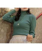 【ティアクラッセ/Tiaclasse】の【新色追加・洗える】リブタートルニット ミント|ID: prp329100004630914 ipo3291000000035512352