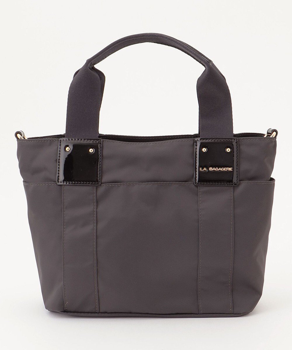 【ラ バガジェリー/LA BAGAGERIE】の2WAYナイロンミニトート インテリア・キッズ・メンズ・レディースファッション・服の通販 founy(ファニー) ファッション Fashion レディースファッション Fashion for Women バッグ Bags ショルダー Shoulder, Shoulder Strap スマート Smart, Elegant ポケット Pocket, Pocket Detail マグネット Magnet, Magnetic Closure 人気 Popular, Best Seller 軽量 Lightweight, Ultra Light ダークグレー|ID: prp329100004630916 ipo3291000000033660467