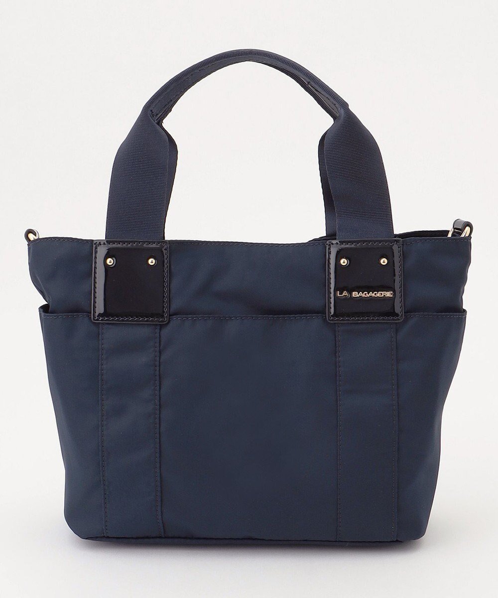 【ラ バガジェリー/LA BAGAGERIE】の2WAYナイロンミニトート インテリア・キッズ・メンズ・レディースファッション・服の通販 founy(ファニー) ファッション Fashion レディースファッション Fashion for Women バッグ Bags ショルダー Shoulder, Shoulder Strap スマート Smart, Elegant ポケット Pocket, Pocket Detail マグネット Magnet, Magnetic Closure 人気 Popular, Best Seller 軽量 Lightweight, Ultra Light ネイビー|ID: prp329100004630916 ipo3291000000033660469