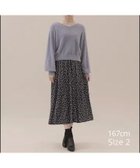 【エニィ スィス/any SiS】の【全方位 好印象】ラメフェザーニット×フラワースカート セット アイボリー|ID: prp329100004630977 ipo3291000000034297810
