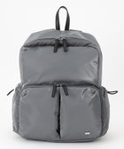 【ラ バガジェリー/LA BAGAGERIE】のメタリックドロストポケット リュックサック 人気、トレンドファッション・服の通販 founy(ファニー) ファッション Fashion レディースファッション Fashion for Women バッグ Bags 傘 Umbrella, Parasol スマート Smart, Elegant 財布 Wallet, Purse タンブラー Tumbler, Travel Mug ドローストリング Drawstring, Pull Cord ハンカチ Handkerchief, Hanky ハンド Hand, Handmade ポケット Pocket, Pocket Detail ポーチ Pouch, Small Case リップ Lip, Lip Motif リュック Backpack, Rucksack 旅行 Travel thumbnail グレー|ID: prp329100004630978 ipo3291000000033406774