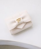【メゾンドフルール/Maison de FLEUR】のベルトリボンミニウォレット Gray Beige|ID: prp329100004630980 ipo3291000000033315554