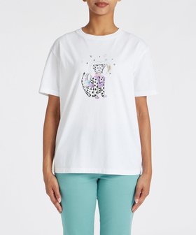 【ポール スミス/Paul Smith】のSpace Dalmatian 半袖Tシャツ 人気、トレンドファッション・服の通販 founy(ファニー) ファッション Fashion レディースファッション Fashion for Women トップス・カットソー Cut & Sew Tops シャツ・ブラウス・オフィスカジュアル Elegant Blouses & Button-Ups ロングTシャツ・Tシャツ Longline T-Shirts & Tees カットソー・ベーシックTシャツ Cut-and-Sewn Tops / Stretch Tees & Basics カットソー Cut and Sewn Top プリント Print, Printed Pattern ワーク Workwear, Utility Style 半袖 Short Sleeve, Half Sleeve 夏 Summer S/S・春夏 SS, Spring/Summer, Warm Season A/W・秋冬 Autumn/Winter |ID:prp329100004630982