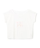 【チャコット/Chacott】のTシャツ 人気、トレンドファッション・服の通販 founy(ファニー) ファッション Fashion レディースファッション Fashion for Women トップス・カットソー Cut & Sew Tops シャツ・ブラウス・オフィスカジュアル Elegant Blouses & Button-Ups ロングTシャツ・Tシャツ Longline T-Shirts & Tees プリント Print, Printed Pattern thumbnail オフホワイト|ID: prp329100004630984 ipo3291000000033476077