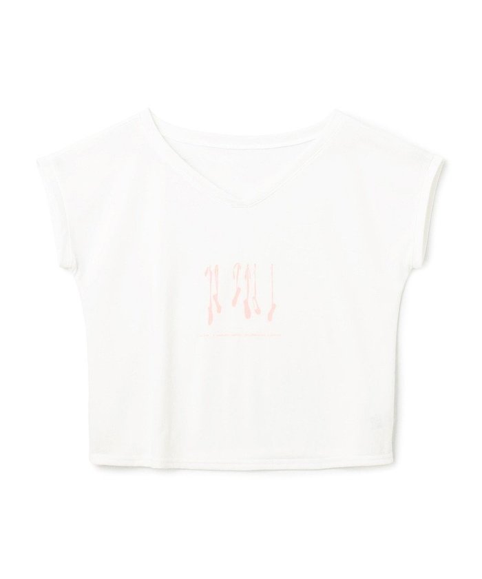 【チャコット/Chacott】のTシャツ インテリア・キッズ・メンズ・レディースファッション・服の通販 founy(ファニー) https://founy.com/ ファッション Fashion レディースファッション Fashion for Women トップス・カットソー Cut & Sew Tops シャツ・ブラウス・オフィスカジュアル Elegant Blouses & Button-Ups ロングTシャツ・Tシャツ Longline T-Shirts & Tees プリント Print, Printed Pattern |ID: prp329100004630984 ipo3291000000033712470