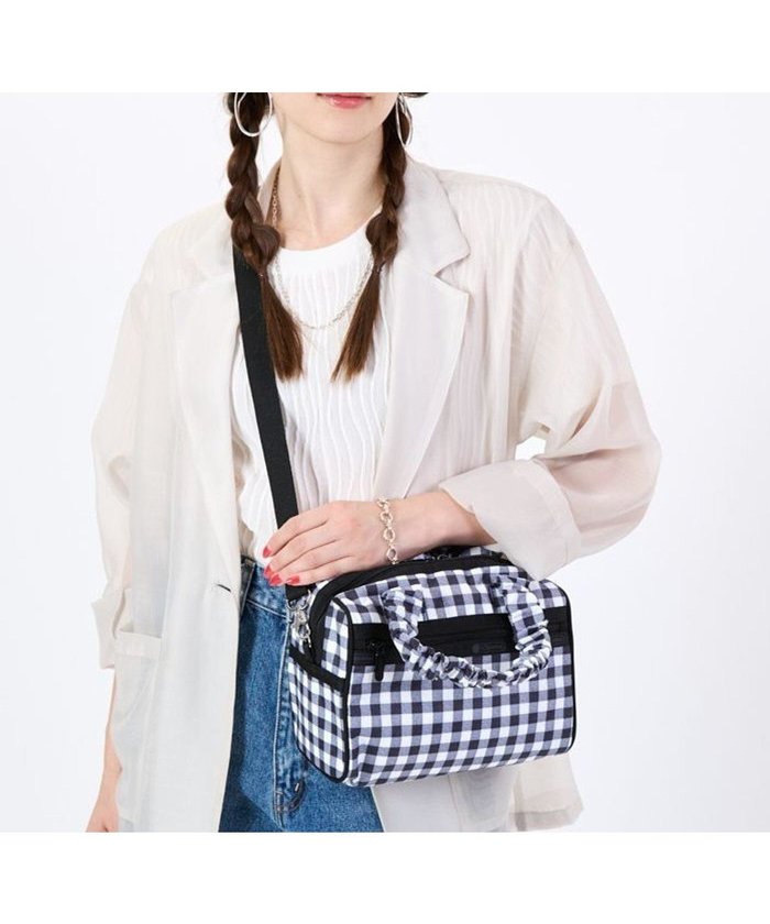 【レスポートサック/LeSportsac】のGH EVERYDAY SM SATCHEL /クラシカルギンガム インテリア・キッズ・メンズ・レディースファッション・服の通販 founy(ファニー) https://founy.com/ ファッション Fashion レディースファッション Fashion for Women おすすめ Recommended / Our Picks ギャザー Gathered, Ruffled ギンガム Gingham, Gingham Fabric クラシカル Classical, Vintage-Inspired シンプル Simple, Minimal スポーツ Sports, Activewear チェック Check, Plaid, Tartan プリント Print, Printed Pattern ボストン Boston ポケット Pocket, Pocket Detail モノトーン Monotone, Black and White 旅行 Travel 財布 Wallet, Purse |ID: prp329100004631070 ipo3291000000033317867