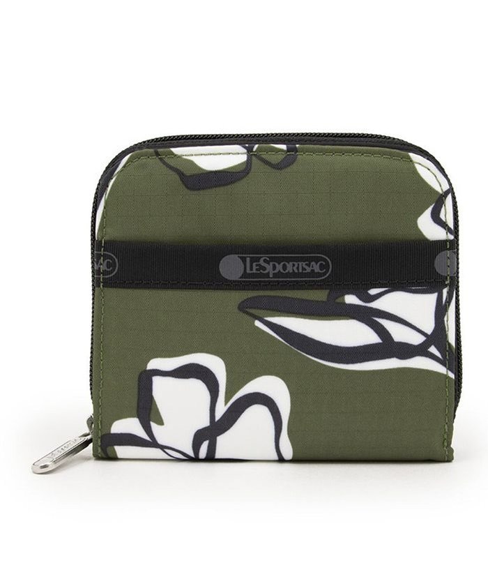 【レスポートサック/LeSportsac】のCLAIRE/オリーブフローラルシルエット インテリア・キッズ・メンズ・レディースファッション・服の通販 founy(ファニー) https://founy.com/ ファッション Fashion レディースファッション Fashion for Women ミニ財布・二つ折り財布 Wallets & Card Cases ウォレット Wallet コイン Coin, Coin Design コンパクト Compact, Small Size フラワー Flower, Floral プリント Print, Printed Pattern ポケット Pocket, Pocket Detail ラウンド Round, Round Neck エレガント 上品 Elegant 財布 Wallet, Purse |ID: prp329100004631082 ipo3291000000033317994