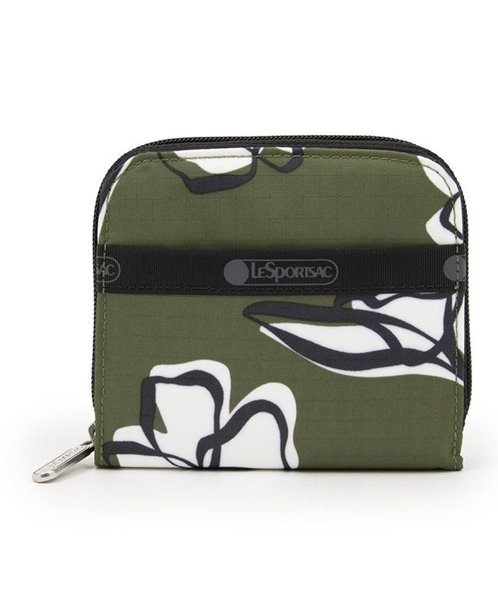 【レスポートサック/LeSportsac】のCLAIRE/オリーブフローラルシルエット インテリア・キッズ・メンズ・レディースファッション・服の通販 founy(ファニー) 　ファッション　Fashion　レディースファッション　Fashion for Women　ミニ財布・二つ折り財布　Wallets & Card Cases　ウォレット　Wallet　コイン　Coin, Coin Design　コンパクト　Compact, Small Size　フラワー　Flower, Floral　プリント　Print, Printed Pattern　ポケット　Pocket, Pocket Detail　ラウンド　Round, Round Neck　エレガント 上品　Elegant　財布　Wallet, Purse　オリーブフローラルシルエット|ID: prp329100004631082 ipo3291000000033317995