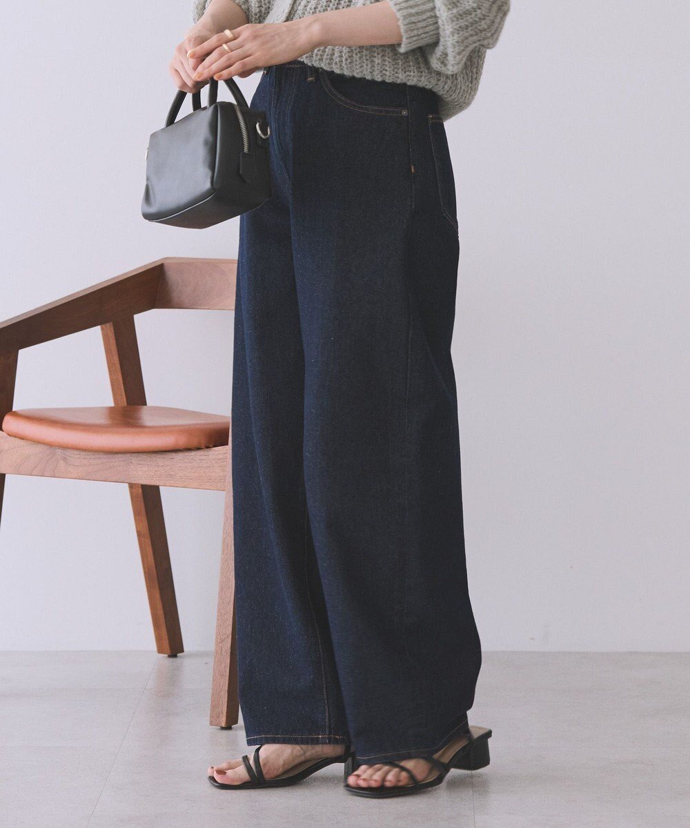 【アメリカンホリック/AMERICAN HOLIC】のカーブデニム インテリア・キッズ・メンズ・レディースファッション・服の通販 founy(ファニー) 　ファッション　Fashion　レディースファッション　Fashion for Women　パンツ　Pants & Trousers　デニムパンツ・ジーンズ・美脚デニム　Denim Jeans & Pants　デニム　Denim, Jeans Material　ポケット　Pocket, Pocket Detail　A/W・秋冬　Autumn/Winter　S/S・春夏　SS, Spring/Summer, Warm Season　夏　Summer　2025年　2025　2025-2026秋冬・A/W　Autumn/Winter 2025–26 AW25–26　One Wash|ID: prp329100004631101 ipo3291000000035648415