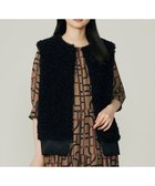 【自由区/JIYU-KU】の【SHIHOさん着用】カルガンラムエコファー ジレ 人気、トレンドファッション・服の通販 founy(ファニー) ファッション Fashion レディースファッション Fashion for Women アウター Coat / Outerwear Collection トップス・カットソー Cut & Sew Tops ベスト&ジレ / 重ね着スタイル Vests & Gilets スリーブ Sleeve, Long Sleeve / Short Sleeve フロント Front, Front Design ベスト Vest, Waistcoat A/W・秋冬 Autumn/Winter thumbnail ブラック|ID: prp329100004631107 ipo3291000000033318293