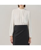 【アイシービー/iCB】の【接触冷感・UVケア・速乾・洗える】BackSatinAmunzen ハイネックブラウス 人気、トレンドファッション・服の通販 founy(ファニー) ファッション Fashion レディースファッション Fashion for Women トップス・カットソー Cut & Sew Tops シャツ・ブラウス・オフィスカジュアル Elegant Blouses & Button-Ups 洗える Machine Washable サテン Satin, Glossy Fabric ジャケット Jacket, Outerwear 長袖 Long Sleeve, Full Sleeve ハイネック High Neck, Mock Neck A/W・秋冬 Autumn/Winter 夏 Summer セレモニー Ceremony ビジネス 仕事 通勤 Business / Work / Commuting 2025年 2025 2025-2026秋冬・A/W Autumn/Winter 2025–26 AW25–26 thumbnail オフホワイト系|ID: prp329100004631134 ipo3291000000034109403