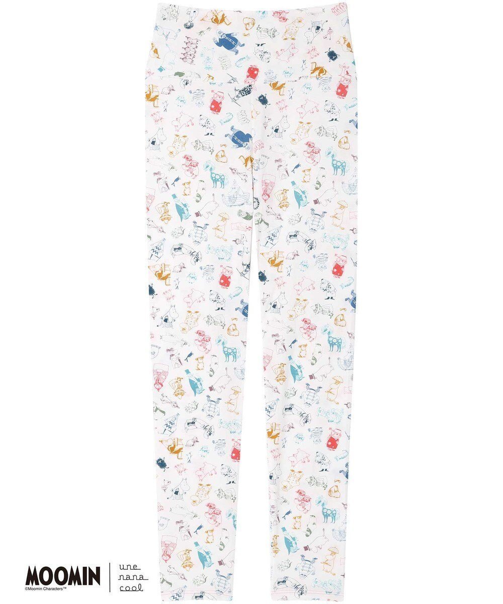 【ウンナナクール/une nana cool】の【ムーミン】 MOOMIN * une nana cool ハラマキ付きレギンス インテリア・キッズ・メンズ・レディースファッション・服の通販 founy(ファニー) 　ファッション　Fashion　レディースファッション　Fashion for Women　パンツ　Pants & Trousers　レギンス　Leggings & Stretch Pants　アンダー　Underwear Essentials　インナー　Innerwear　コラボ　Collaboration, Collab　ボーダー　Border, Stripe　レギンス　Leggings, Stretch Pants　GY|ID: prp329100004631140 ipo3291000000033318727