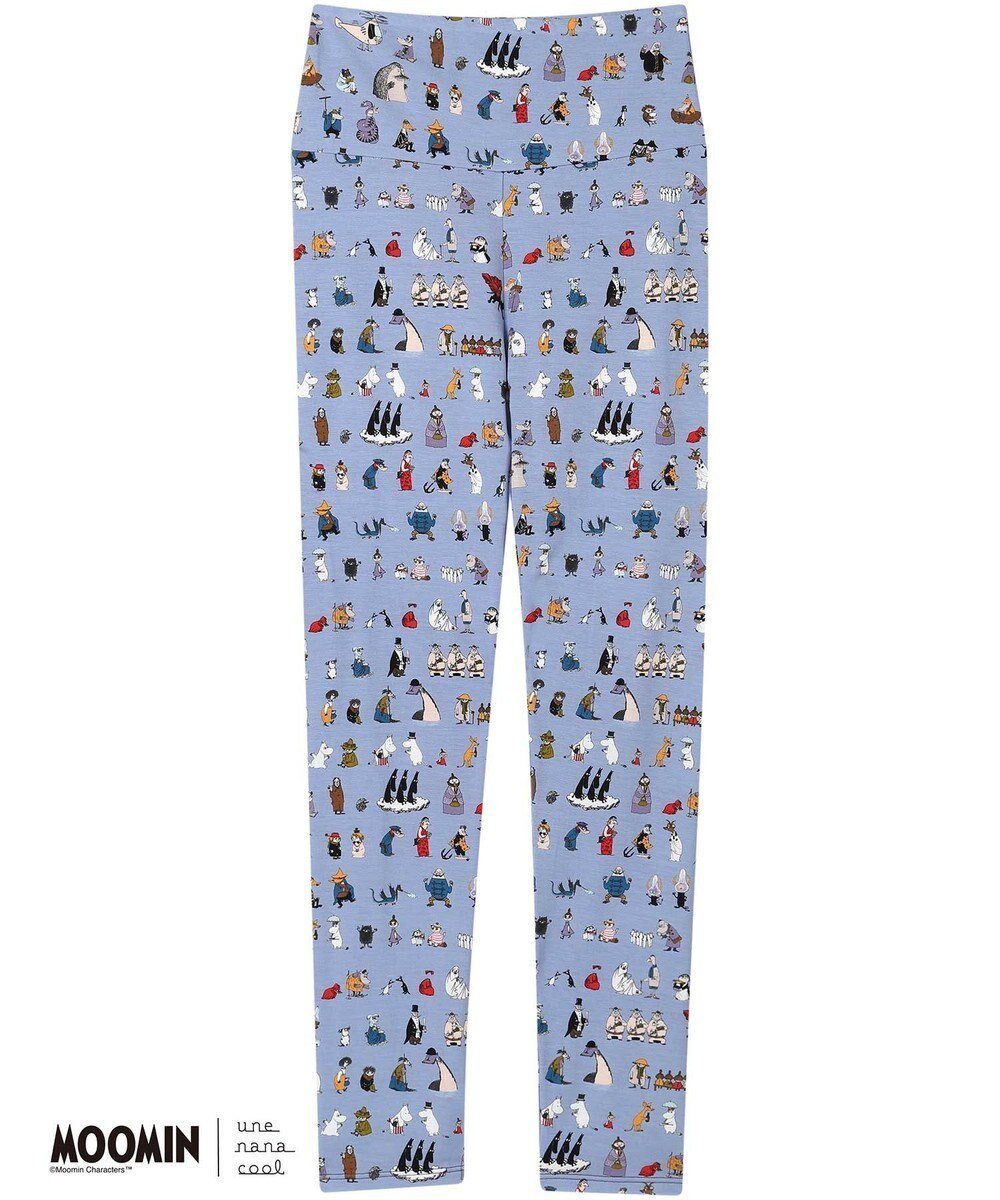 【ウンナナクール/une nana cool】の【ムーミン】 MOOMIN * une nana cool ハラマキ付きレギンス インテリア・キッズ・メンズ・レディースファッション・服の通販 founy(ファニー) 　ファッション　Fashion　レディースファッション　Fashion for Women　パンツ　Pants & Trousers　レギンス　Leggings & Stretch Pants　アンダー　Underwear Essentials　インナー　Innerwear　コラボ　Collaboration, Collab　ボーダー　Border, Stripe　レギンス　Leggings, Stretch Pants　SX|ID: prp329100004631140 ipo3291000000033318729