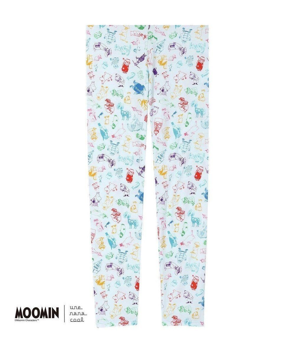 【ウンナナクール/une nana cool】の【ムーミン】 MOOMIN * une nana cool ハラマキ付きレギンス インテリア・キッズ・メンズ・レディースファッション・服の通販 founy(ファニー) 　ファッション　Fashion　レディースファッション　Fashion for Women　パンツ　Pants & Trousers　レギンス　Leggings & Stretch Pants　アンダー　Underwear Essentials　インナー　Innerwear　コラボ　Collaboration, Collab　ボーダー　Border, Stripe　レギンス　Leggings, Stretch Pants　TU|ID: prp329100004631140 ipo3291000000033318731