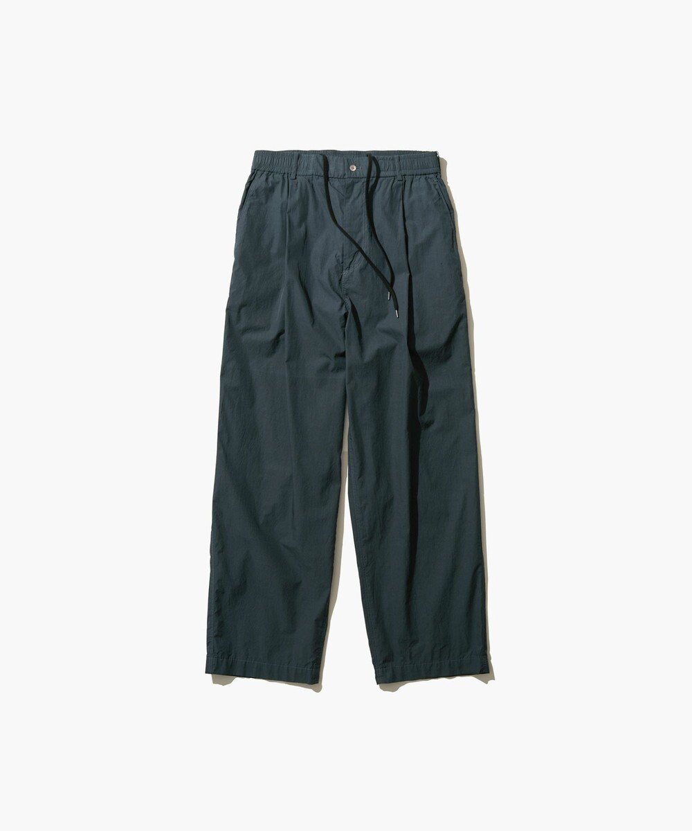 【エイトン/ATON】のSHRINK COTTON LAWN ルーズフィットパンツ - UNISEX インテリア・キッズ・メンズ・レディースファッション・服の通販 founy(ファニー) 　ファッション　Fashion　レディースファッション　Fashion for Women　パンツ　Pants & Trousers　ユニセックス　Unisex, Genderless　タンブラー　Tumbler, Travel Mug　テーパード　Tapered, Tapered Pants　ループ　Loop, Loop Knit　ワイド　Wide, Wide Fit　夏　Summer　S/S・春夏　SS, Spring/Summer, Warm Season　A/W・秋冬　Autumn/Winter　DARK GREEN|ID: prp329100004631155 ipo3291000000033318869